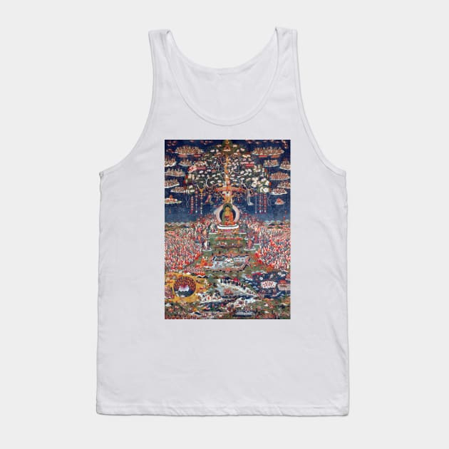 Central Tibet Amitabha, the Buddha of the Western Pure Land (Sukhavati) Tank Top by pdpress